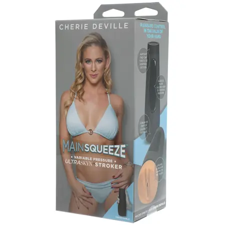 Doc Johnson Main Squeeze Cherie DeVille Intimate Machine Vanilla ULTRASKYN