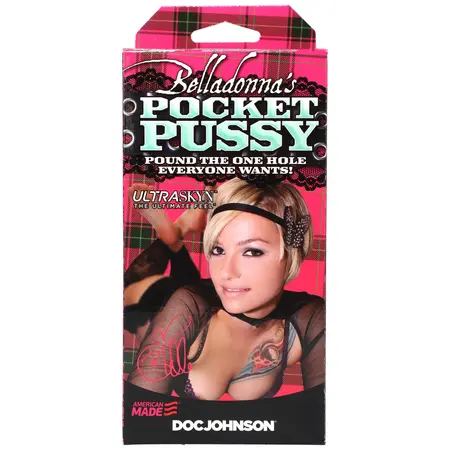 Doc Johnson Belladonna ULTRASKYN Džepni Intimni Uređaj Vanila