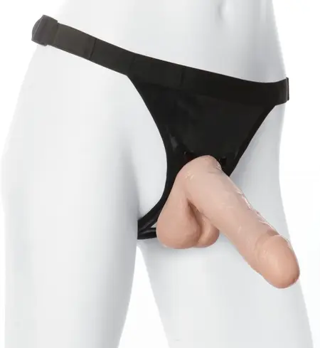 Doc Johnson Ultra Harness System 7in 18cm Vanilla Attachment Set