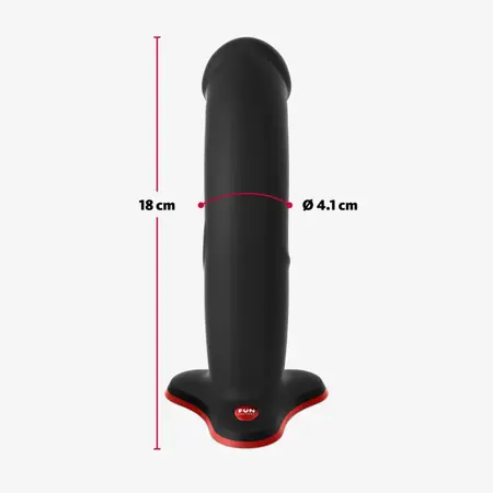 Fun Factory The Boss Silicone Intimate Model Black 17.9cm