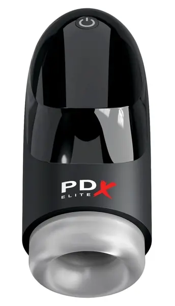 PDX Elite Hydrogasm FrostedCrna Intimna Vrtložna Mašina Vodootporna 20cm