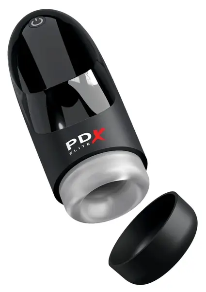 PDX Elite Hydrogasm FrostedCrna Intimna Vrtložna Mašina Vodootporna 20cm