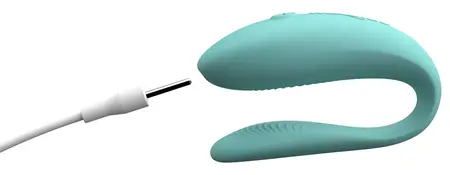 We-Vibe Sync Lite Aqua nosivi uređaj za parove, kontrolisan aplikacijom, plavi