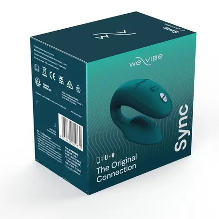 We-Vibe Sync 2 Velvet Green - Flexible Couple's System, App-Controlled