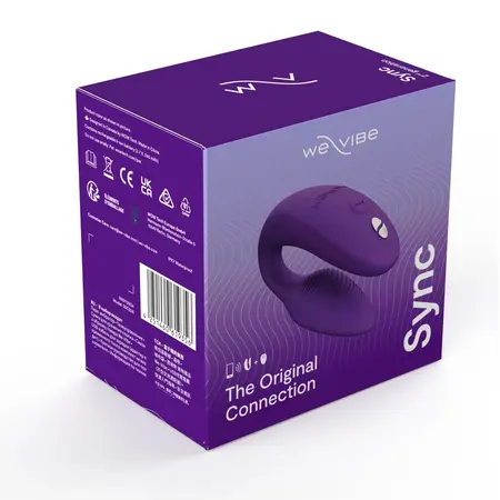 We-Vibe Sync 2 Intimate Machine Purple, Adjustable, App Controlled