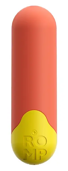ROMP Riot Mini vibrator kompaktni punjivi silikonski 7cm žuti