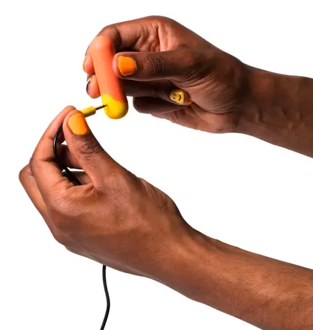 ROMP Riot Mini vibrator kompaktni punjivi silikonski 7cm žuti