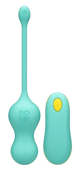 ROMP Cello silikonske vibro-kuglice za trening sa daljinskim upravljačem, vodootporne, 18.2cm