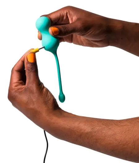 ROMP Cello silikonske vibro-kuglice za trening sa daljinskim upravljačem, vodootporne, 18.2cm