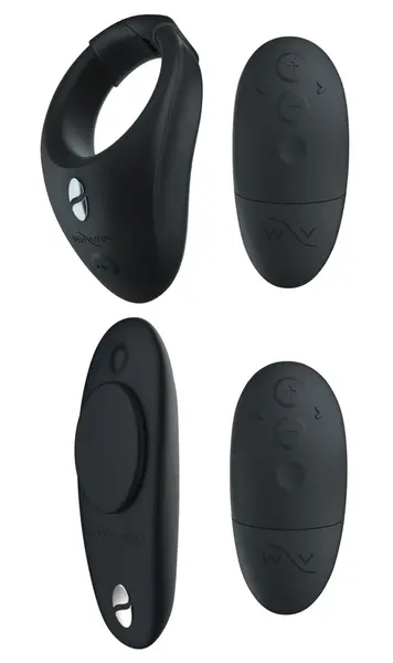 We-Vibe Tease Us Set Bond & Moxie+ - Premium Vibrating Ring & Lay-On Model