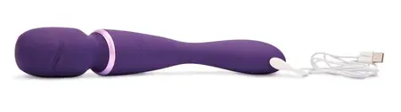 We-Vibe Wand Cordless Massager with App Control & Attachments, Purple
