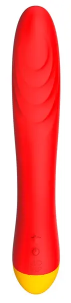 ROMP Hype punjivi silikonski vibrator – 10 režima, vodootporan, 21 cm