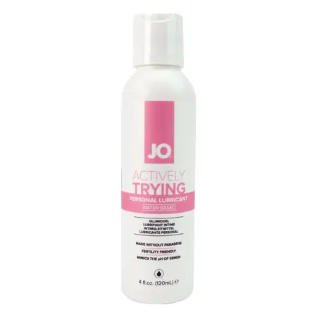 JO Actively Trying lubrikant na bazi vode 120ml, bez parabena, pH balansiran