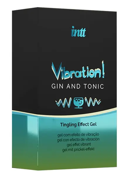Intt Vibration Gin and Tonic efekat gel 15 ml – pojačivač senzacija