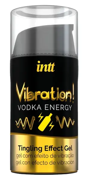 Intt Vibration Vodka Energy gel 15ml – stimulativni efekat, uniseks, biljni ekstrakti