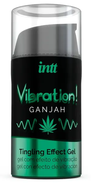 intt Vibration Ganja 15ml stimulacioni gel sa uljem konoplje