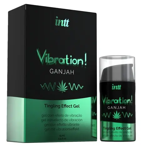 intt Vibration Ganja 15ml stimulacioni gel sa uljem konoplje