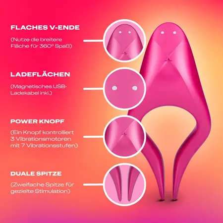 Durex Play Multi-Stimulator Flexible Silicone 7 Modes, USB, Waterproof