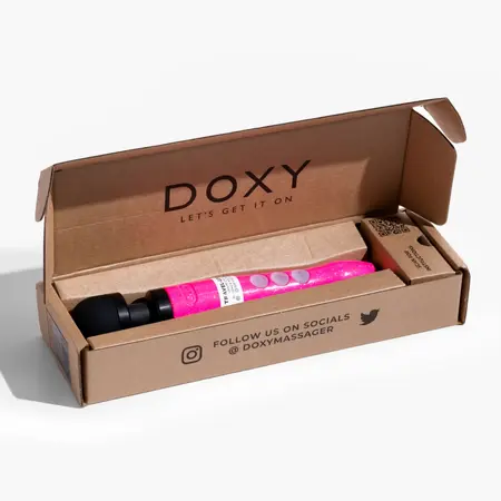 Doxy Die Cast 3R Rechargeable Wand Hot Pink Limited Edition 10th Anniversary