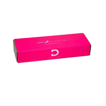 Doxy Die Cast 3R Rechargeable Wand Hot Pink Limited Edition 10th Anniversary