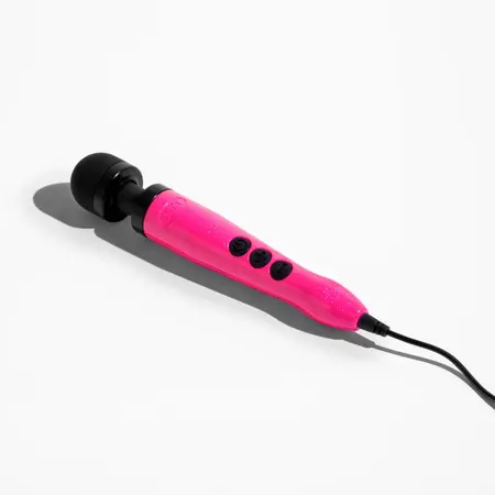 Doxy Die Cast 3 Wand Massager Hot Pink Glitter Anniversary Edition
