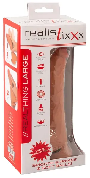 Realistixxx Real Thing Large Silicone Model with Suction Base 22.5cm