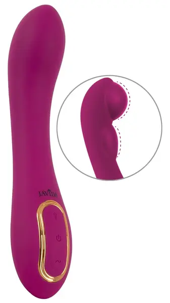 Javida Naduvajući Vibrator - Prilagodljivi Silikonski Intimni Uređaj, 21.1 cm