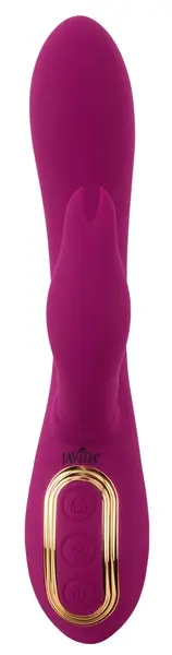 Javida 3-Funkcionalni Rotirajući Biserni Silikonski Intimni Masažer, 23 cm, Ljubičasta