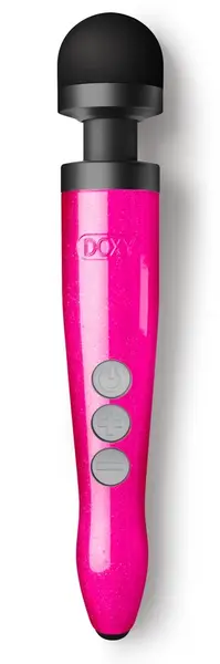 Doxy Die Cast 3R Vrelo Ružičasta Bežična Masažna Palica, 28 cm, Punjenje