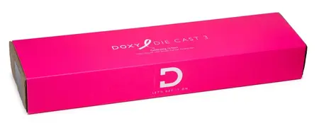 Doxy Die Cast 3 Hot Pink - Powerful Massage Wand, 28 cm, Silicone Head