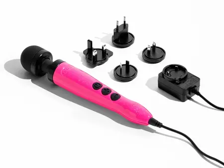 Doxy Die Cast 3 Hot Pink - Powerful Massage Wand, 28 cm, Silicone Head