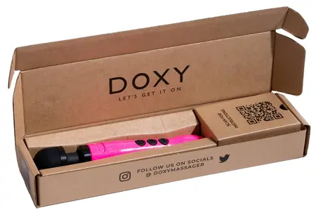 Doxy Die Cast 3 Hot Pink - Powerful Massage Wand, 28 cm, Silicone Head