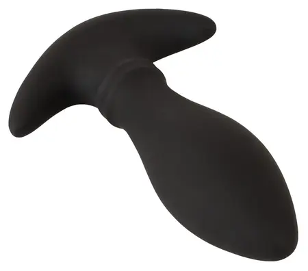 ANOS RC Dvomotorni Intimni Čep sa Pokretnim Masažnim Prstenovima, Crna, 16.4 cm