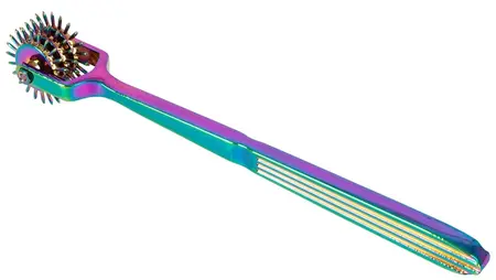 Fetish Collection Rainbow Trostruki Točkić Metalni Senzorni Alat 18.5 cm