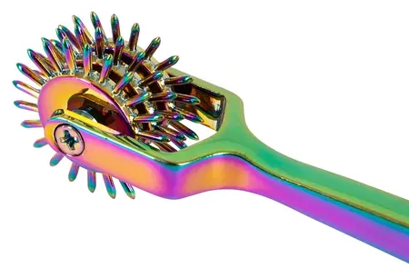 Fetish Collection Rainbow Trostruki Točkić Metalni Senzorni Alat 18.5 cm