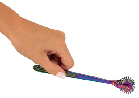 Fetish Collection Rainbow Trostruki Točkić Metalni Senzorni Alat 18.5 cm