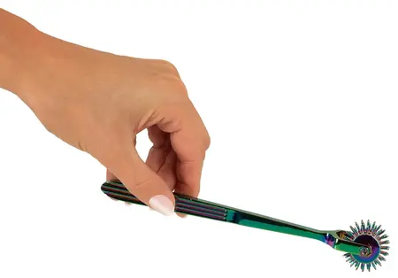 Fetish Collection Rainbow Trostruki Točkić Metalni Senzorni Alat 18.5 cm
