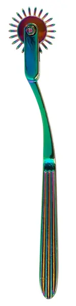 Fetish Collection Rainbow Pinwheel Metal Stimulation Tool 18.5cm