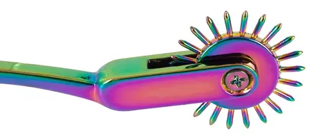 Fetish Collection Rainbow Pinwheel Metal Stimulation Tool 18.5cm