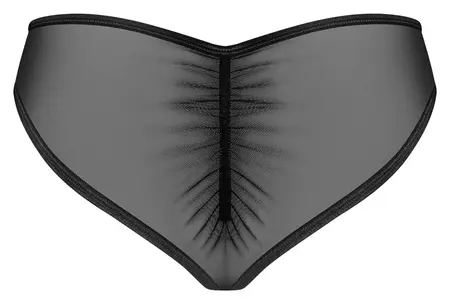 Obsessive Donarella Gaćice XL/2XL Crna Čipka Vezene Udobnost