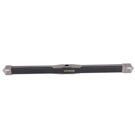 LOCKINK Adjustable Metal Spreader Bar Set Black - Lightweight & Custom Fit
