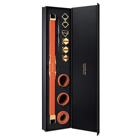 LOCKINK Adjustable Intimate Bar Set Brown - Lightweight & Customizable Fit