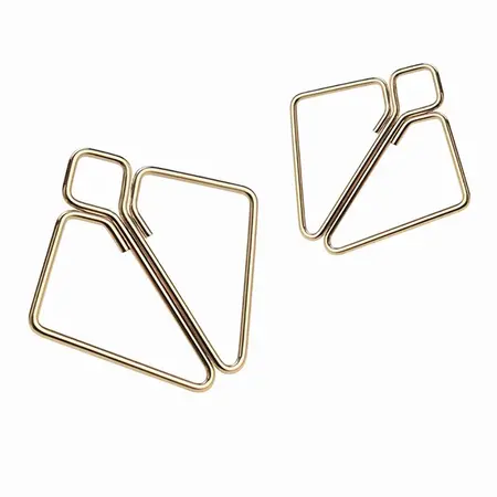 LOCKINK Gold Adjustable Nipple Clamps - Elegant Metal Accessory