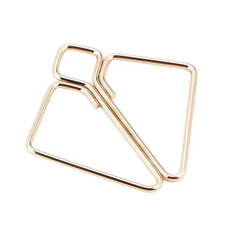 LOCKINK Gold Adjustable Nipple Clamps - Elegant Metal Accessory