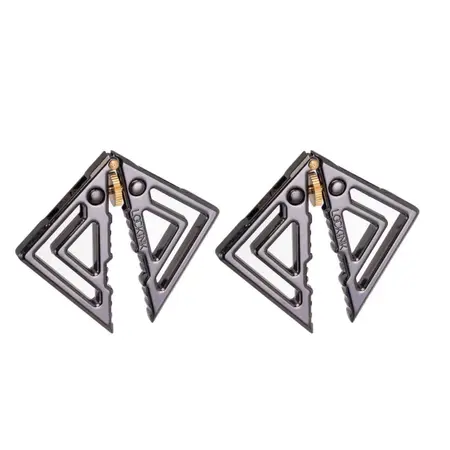 LOCKINK Adjustable Nipple Clamps Grey with Decorative Pendant