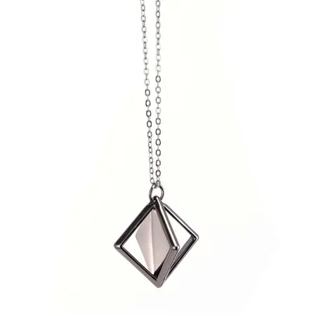 LOCKINK Adjustable Nipple Clamps Grey with Decorative Pendant