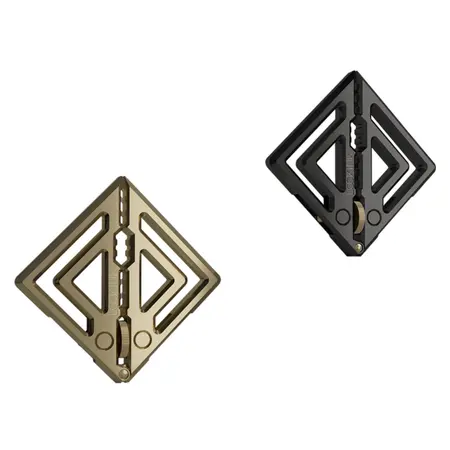 LOCKINK Gold Adjustable Nipple Clamps with Decorative Pendant