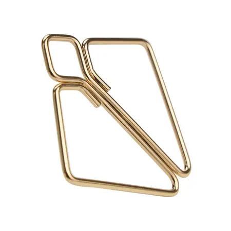 LOCKINK Gold Adjustable Nipple Clamps with Heavy Pendant Accessory