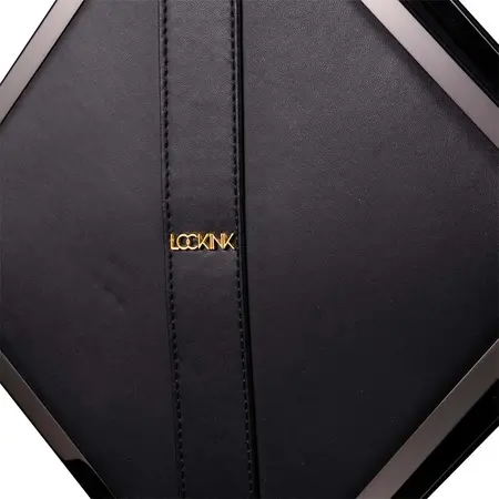 LOCKINK Mysterious Square Kink Bag Black - Luxury Set with Accessories
