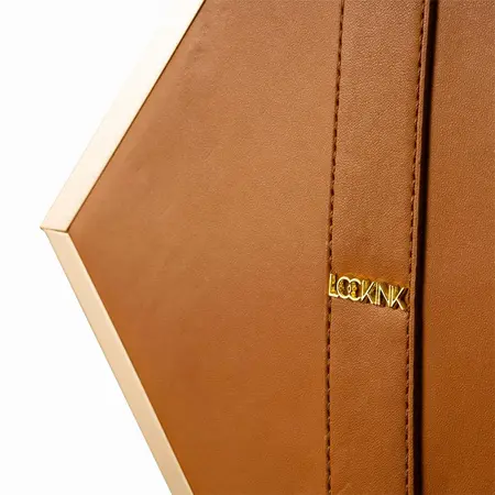 LOCKINK Mysterious Square Kink Torba Braon - Diskretni Set sa Više Pregrada